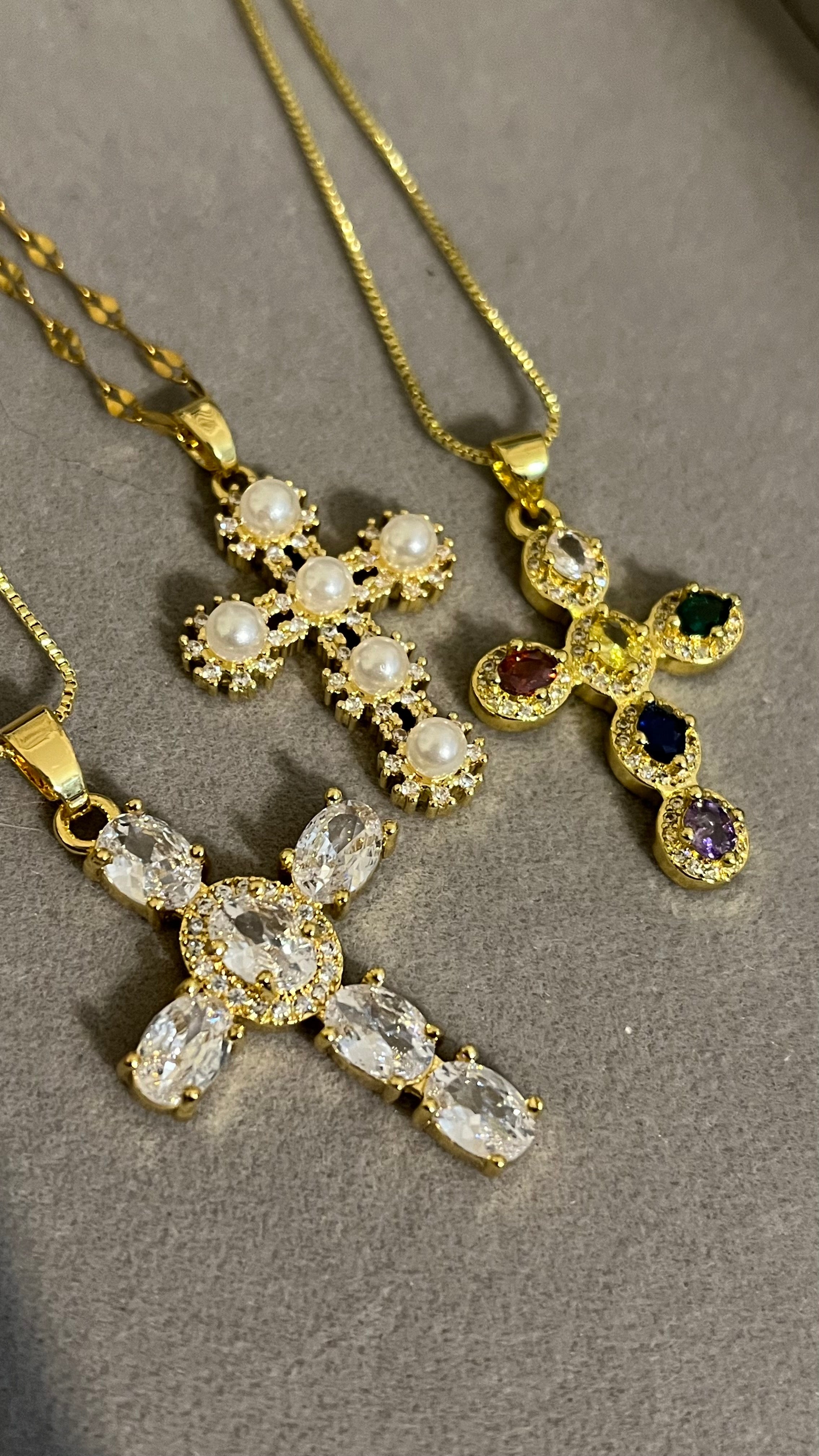 COLLARES DE ACERO DORADO