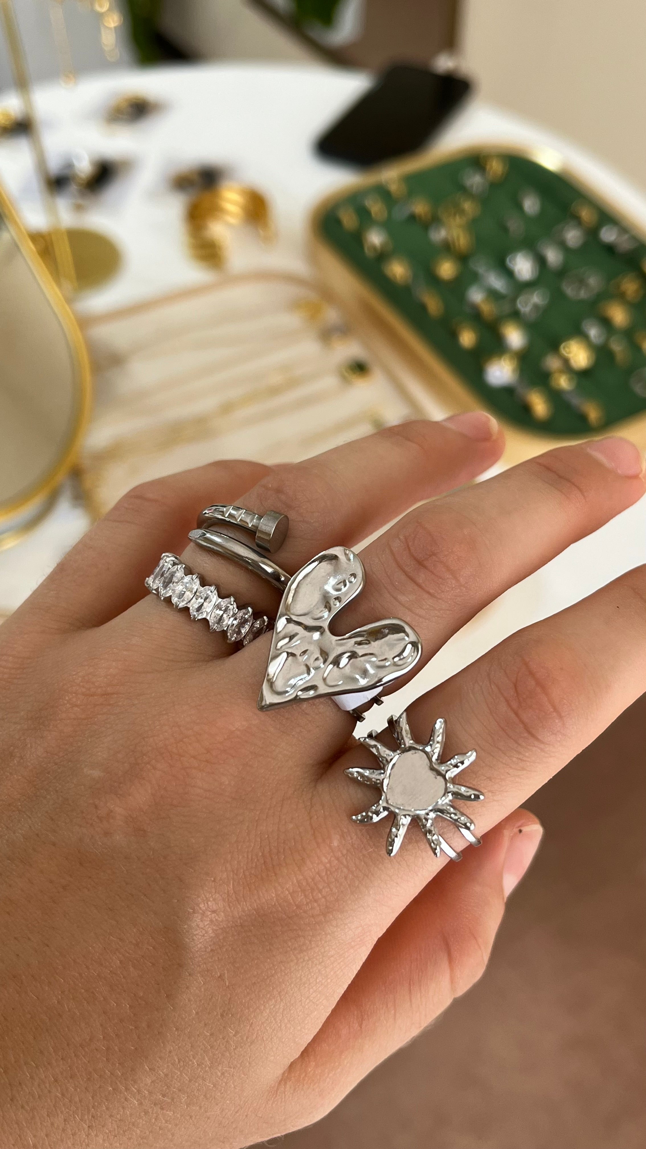 ANILLOS DE ACERO QUIRURGICO