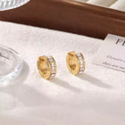 AROS HOOPS SHINY GOLD