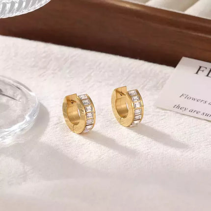 AROS HOOPS SHINY GOLD