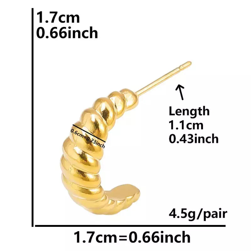 AROS SEMI ARGOLLAS CROISSANT GOLD