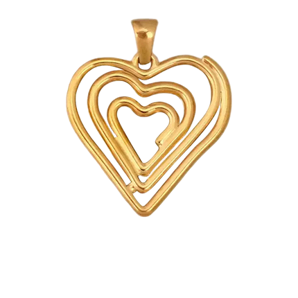 DIJE MEDALLA CORAZON