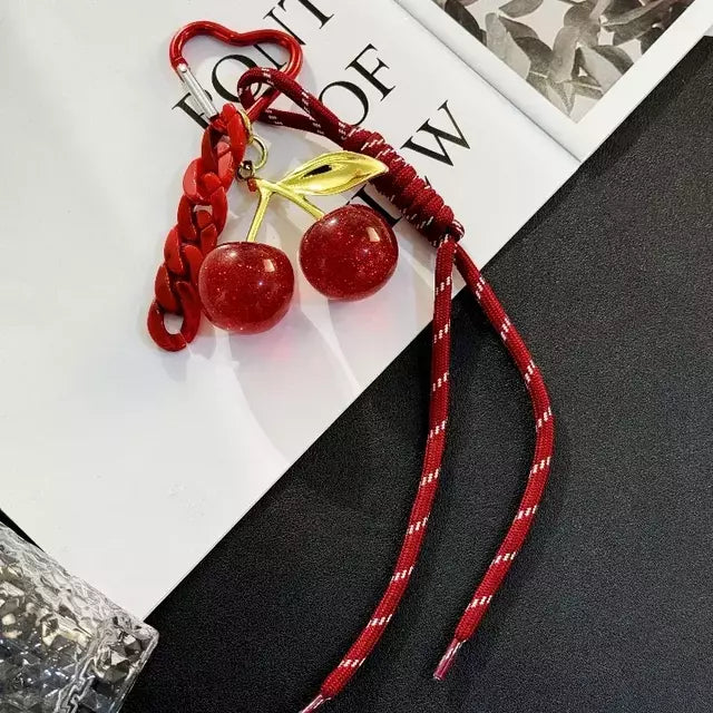 LLAVERO CHARMIE CHERRY RED