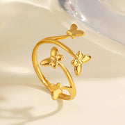 ANILLO MARIPOSA EFFECT GOLD