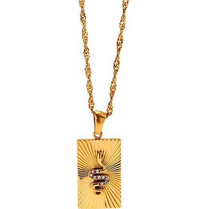 COLLAR MEDALLA SNAKE