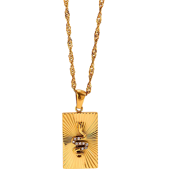 COLLAR MEDALLA SNAKE