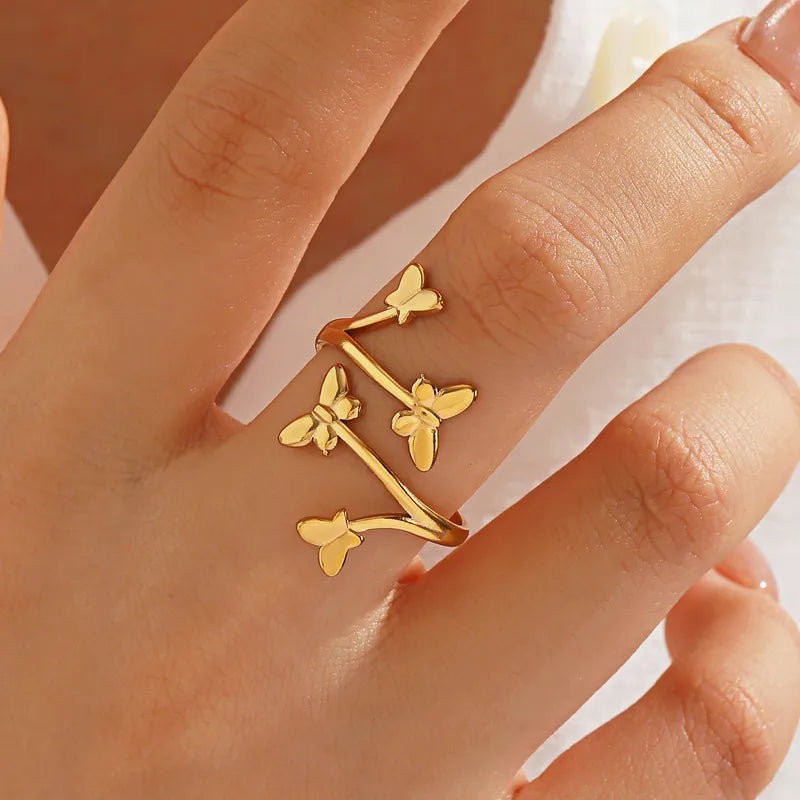 ANILLO MARIPOSA EFFECT GOLD