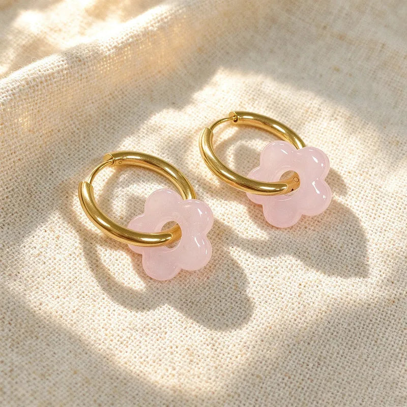 AROS HOOPS SUMMER PINK