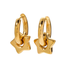 AROS HOOPS STAR GOLD