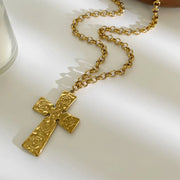 COLLAR CRUZ RETRO XL