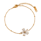 PULSERA FLORCITA CUBIC