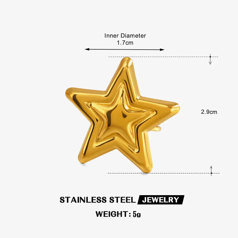 ANILLO TWINKLE STAR GOLD