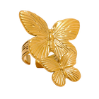 ANILLO DOBLE MARIPOSA