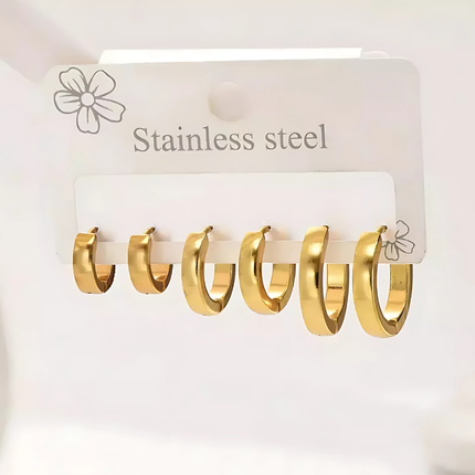 COMBO DE ARGOLLAS CLASSY