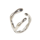 ANILLO IRREGULAR SILVER