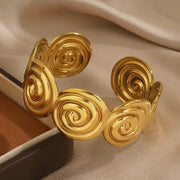 ESCLAVA ESPIRAL GOLD