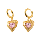 AROS HOOPS AESTHETIC HEART PINK