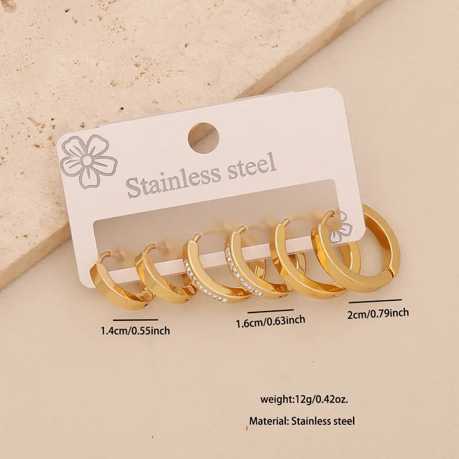 COMBO DE AROS MIXED SHINY CUBANIS