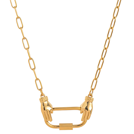 COLLAR HOLD ON GOLD