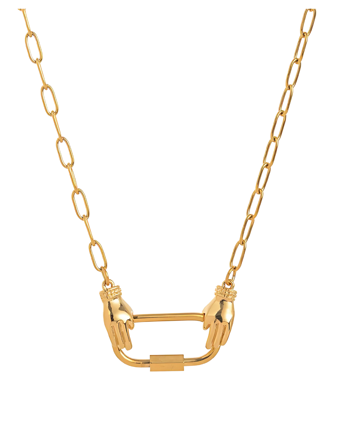 COLLAR HOLD ON GOLD