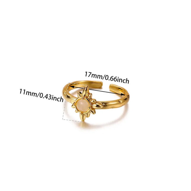 ANILLO SATELITE GOLD