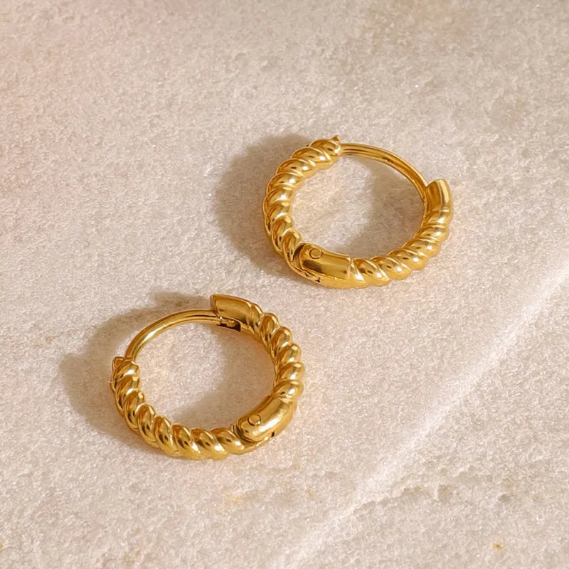AROS HOOPS TORNEADOS GOLD