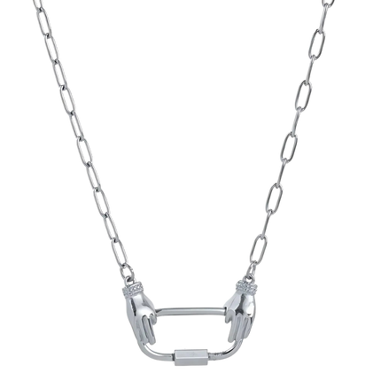 COLLAR HOLD ON SILVER
