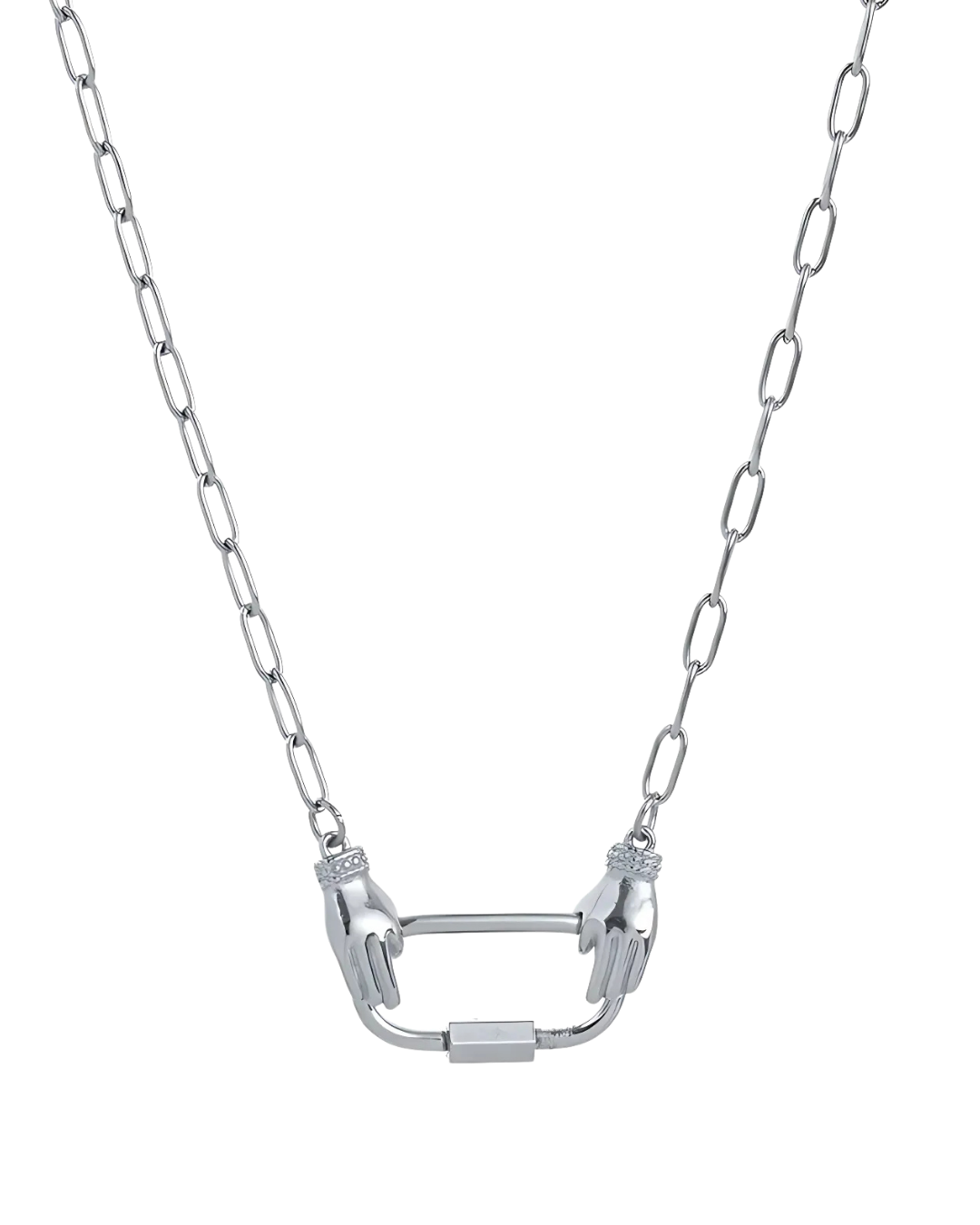 COLLAR HOLD ON SILVER