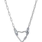 COLLAR HOLD ON LOVER SILVER