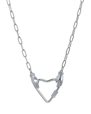 COLLAR HOLD ON LOVER SILVER