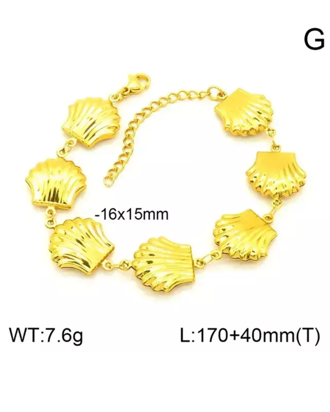 PULSERA OSTRAS