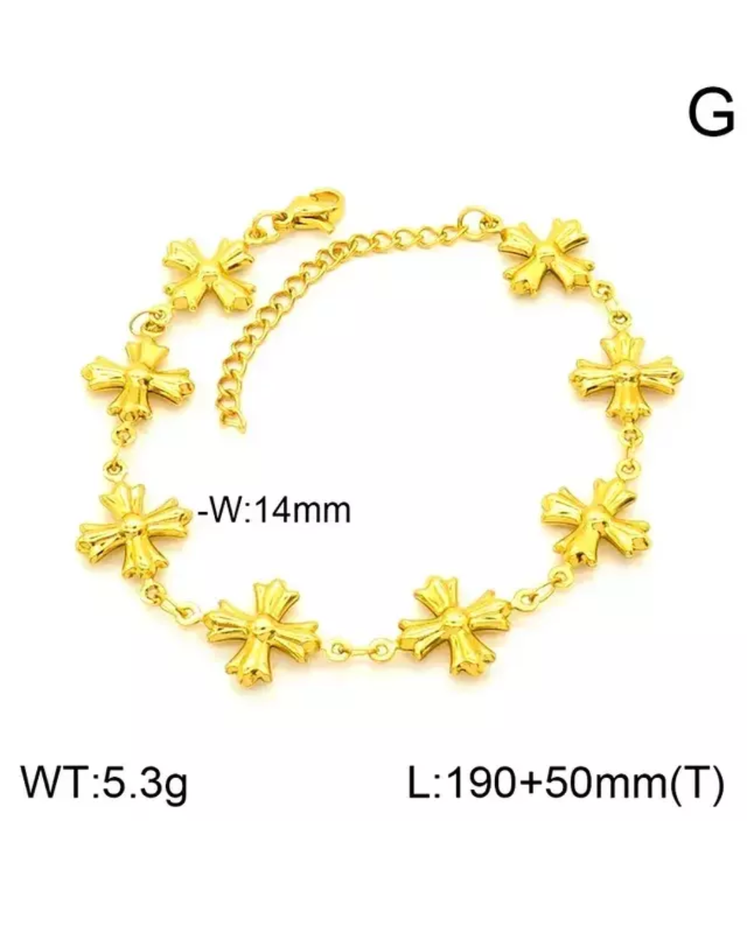 PULSERA CRUCES