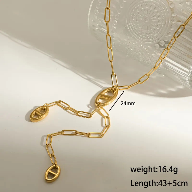COLLAR CORBATERO SODA GOLD