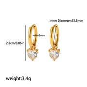 AROS HOOPS CORAZON CUBIC