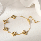 PULSERA FLOR CUBIC TOP