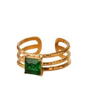 ANILLO SHORTY ESMERALDA