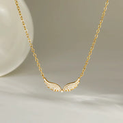COLLAR ALAS SHINY GOLD