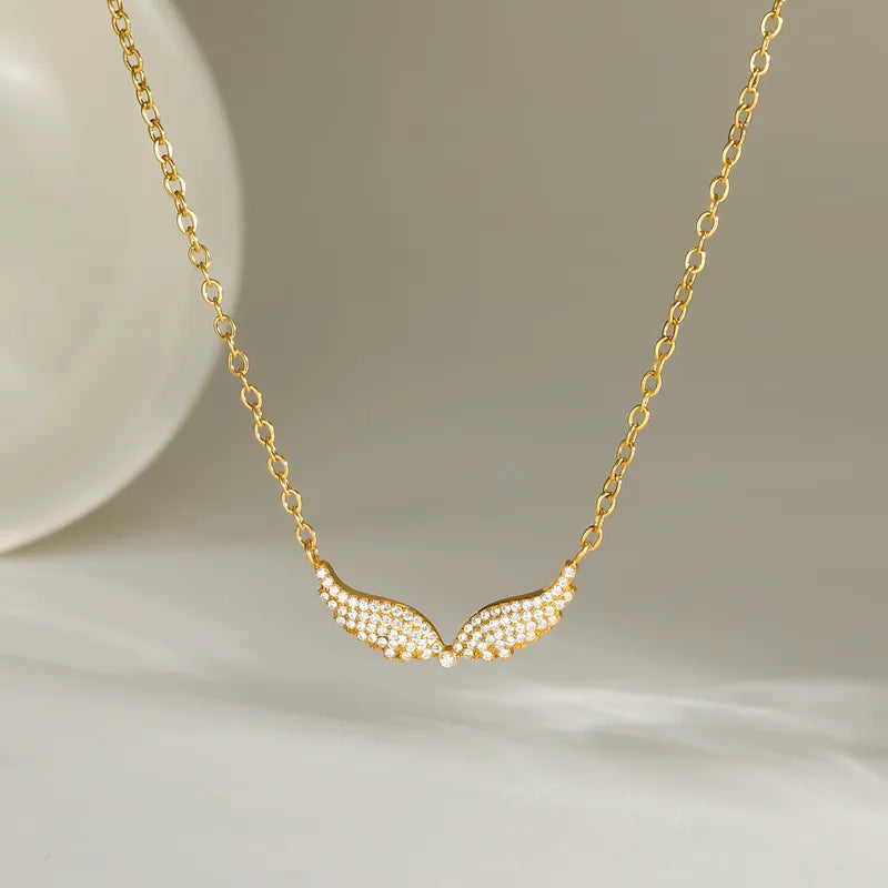 COLLAR ALAS SHINY GOLD