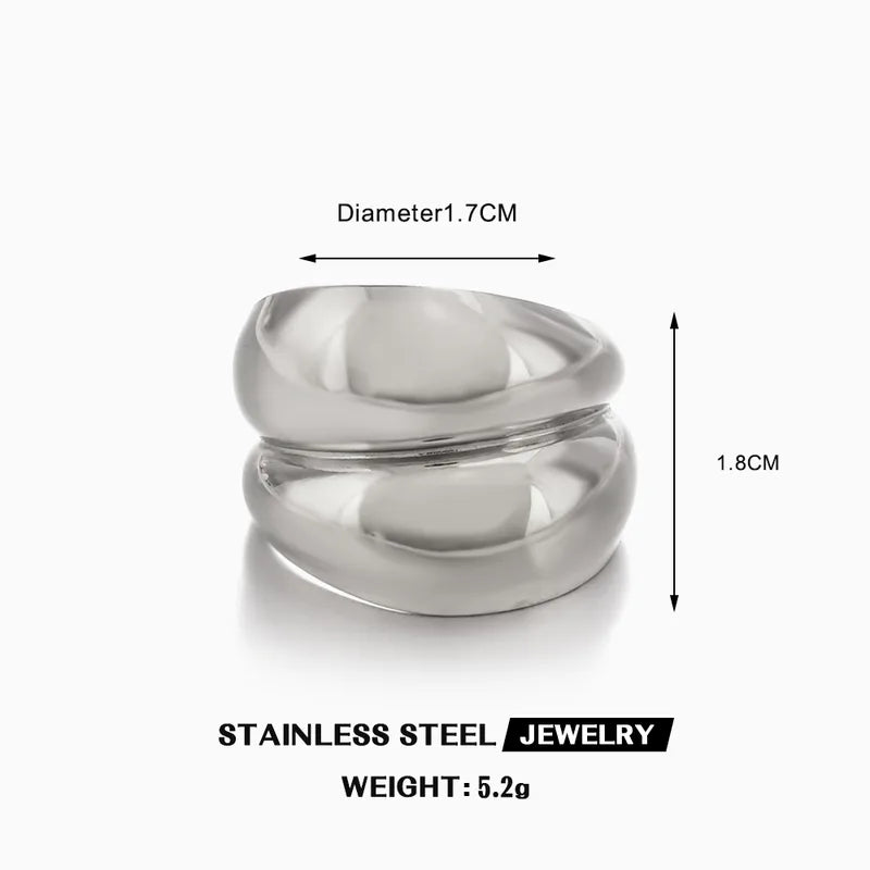 ANILLO NEW BOMBE SILVER