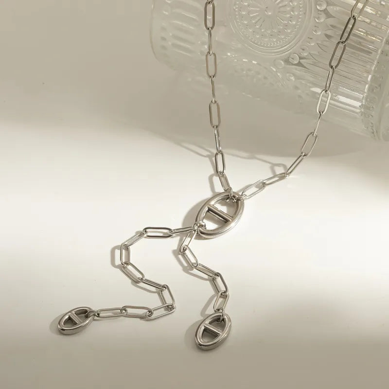 COLLAR CORBATERO SODA SILVER