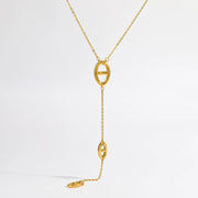 COLLAR CORBATERO POP GOLD