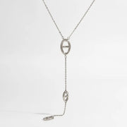 COLLAR CORBATERO POP SILVER