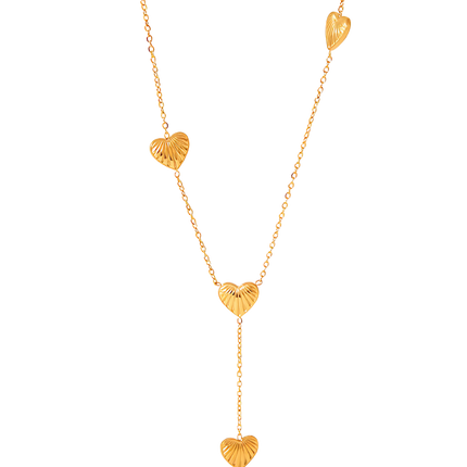 COLLAR CORBATERO LOVE TRAMADO