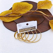AROS COMBO ARGOLLAS FINAS GOLD