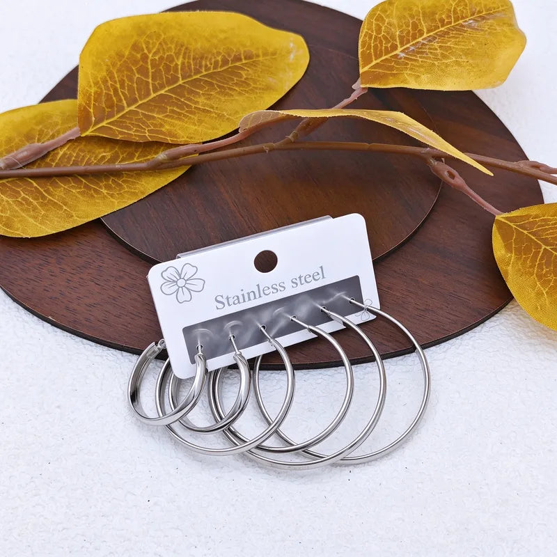 AROS COMBO ARGOLLAS FINAS SILVER