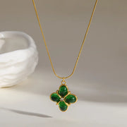 COLLAR ROSALYN GREEN