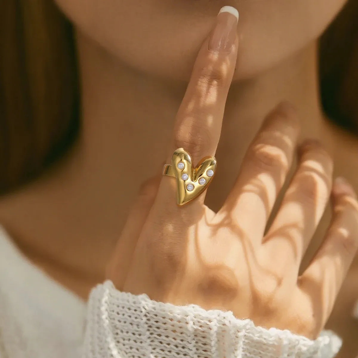 ANILLO LOVE PEARL