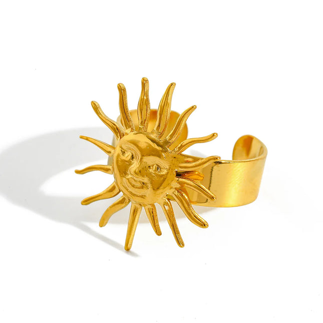 ANILLO SOL BAGETTE GOLD