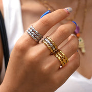 ANILLO PECES GOLD