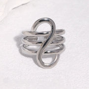 ANILLO SHAWN SILVER